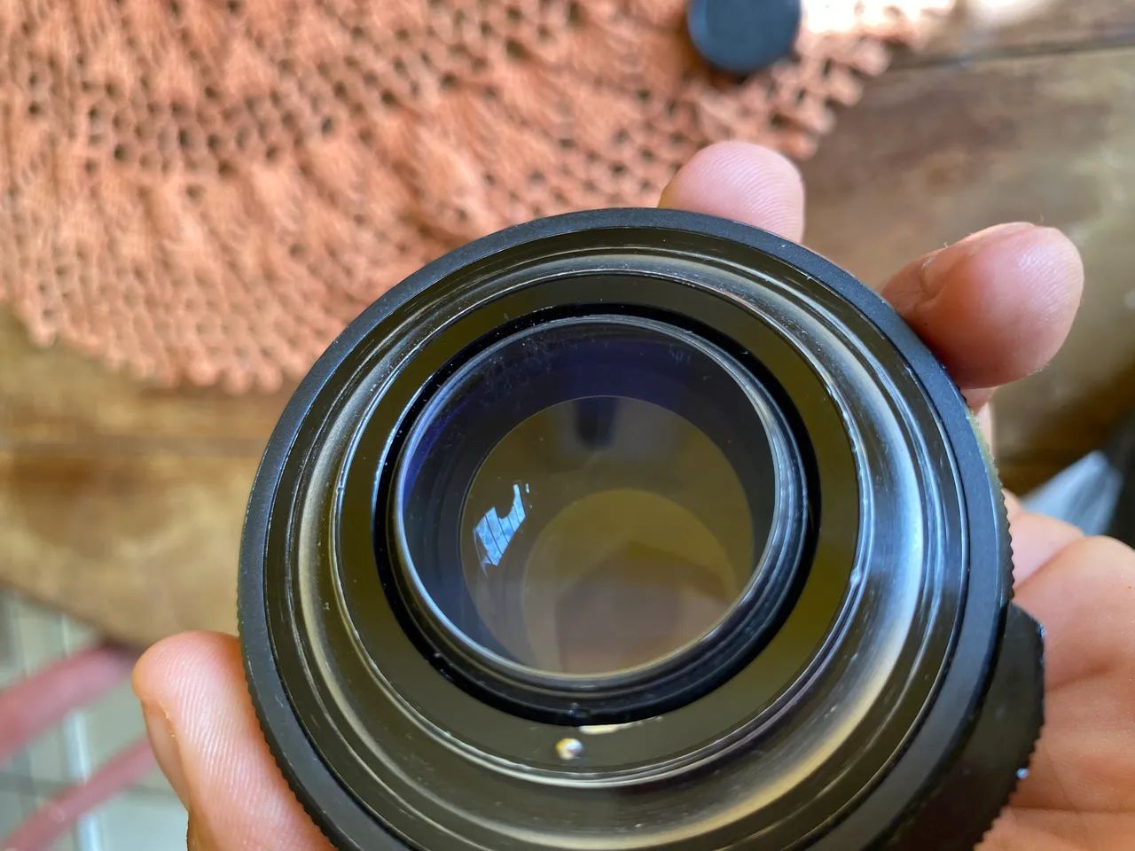 Lente Auto Rikenon 1.4 55mm / Adaptardor K&F M42-NEX - Foto 3