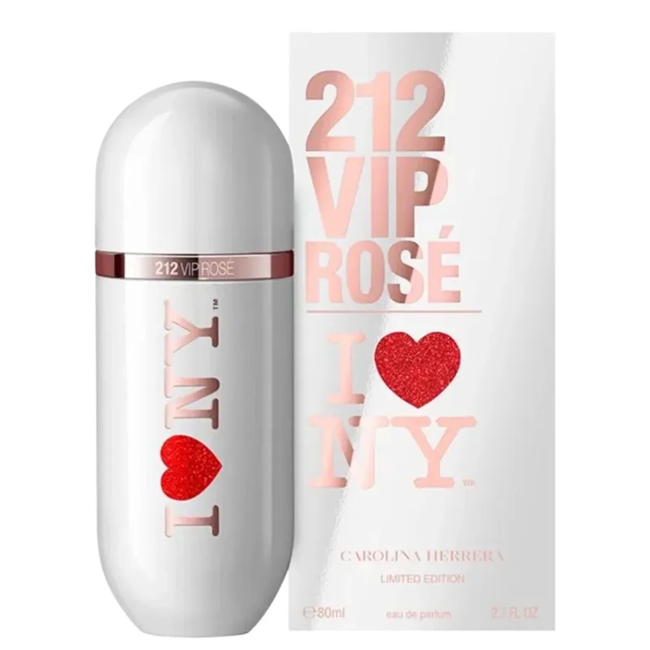 Perfume edição limitada original  212 VIP Rose I Love NY Carolina Herrera Eau de Parfum - Foto 4