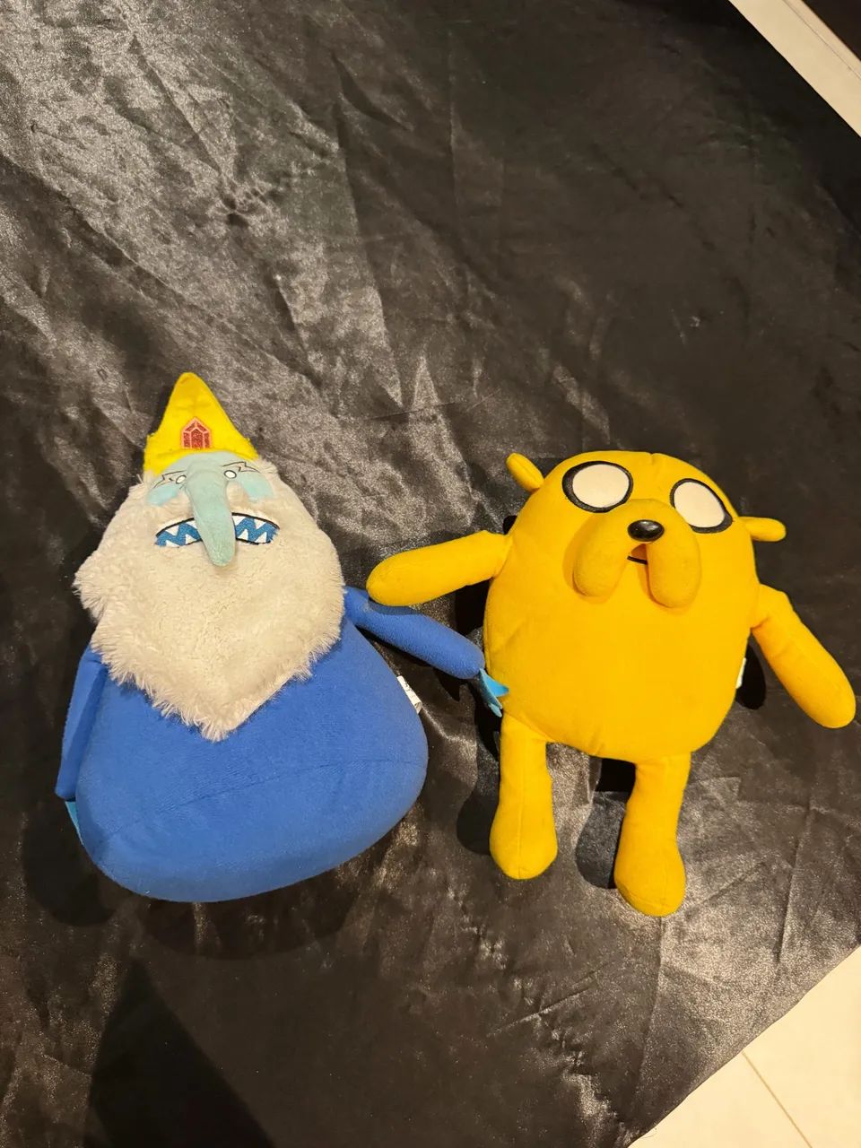 pelúcias jake e rei gelado desenho hora de aventura 
