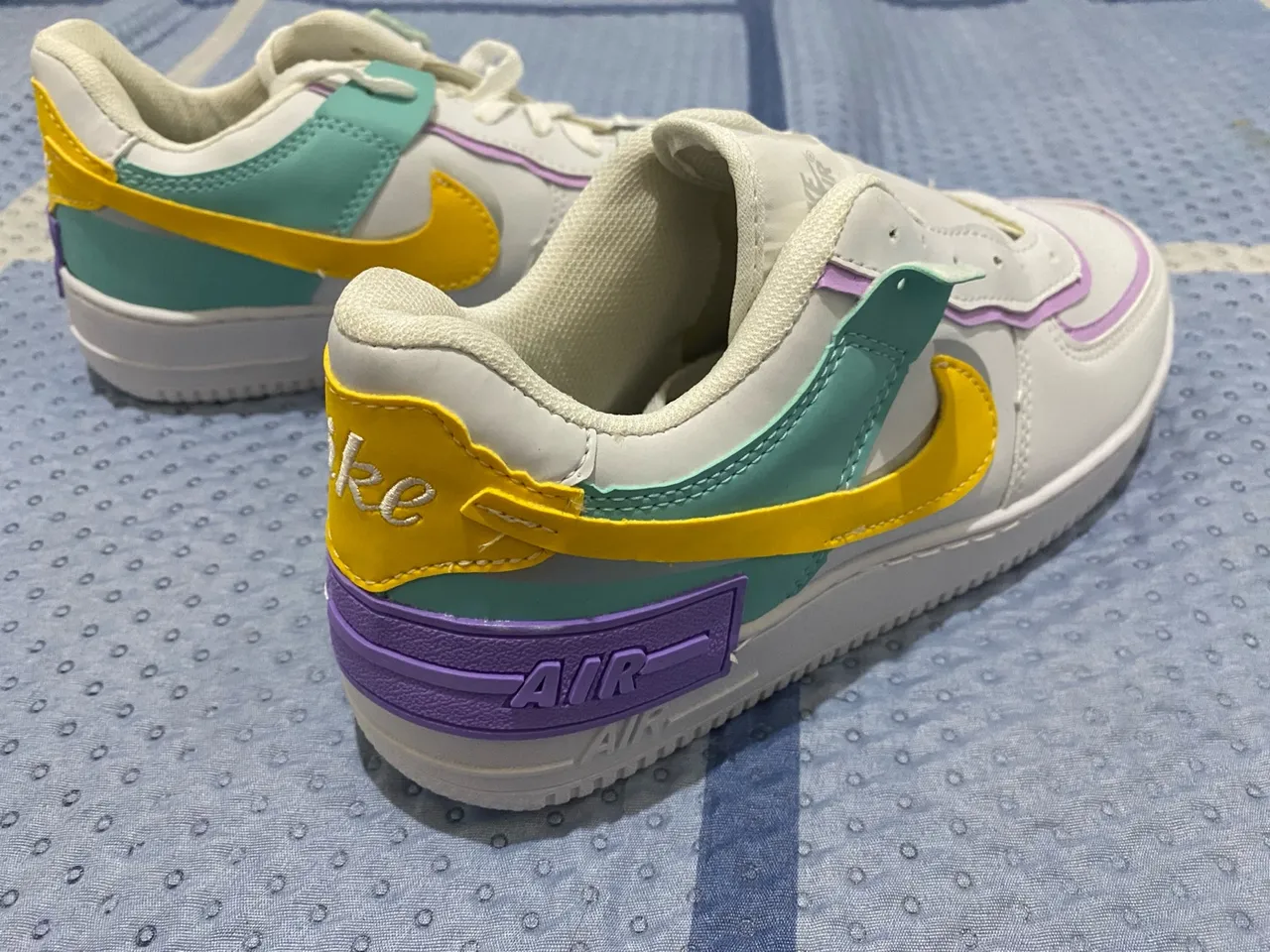 Tênis Nike Air Force 1 Shadow Colorido