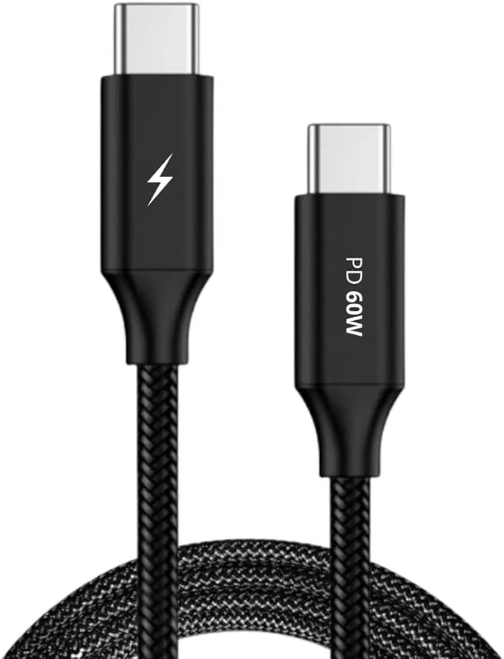 Cabo USB-C para USB-C - Carregamento e Dados - Foto 3