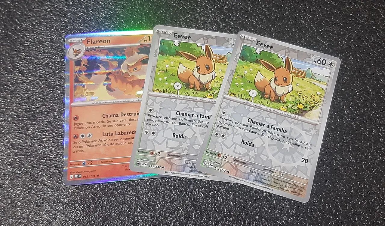 Cartas de pokémon evoluções eevee Cartas originais - Foto 3