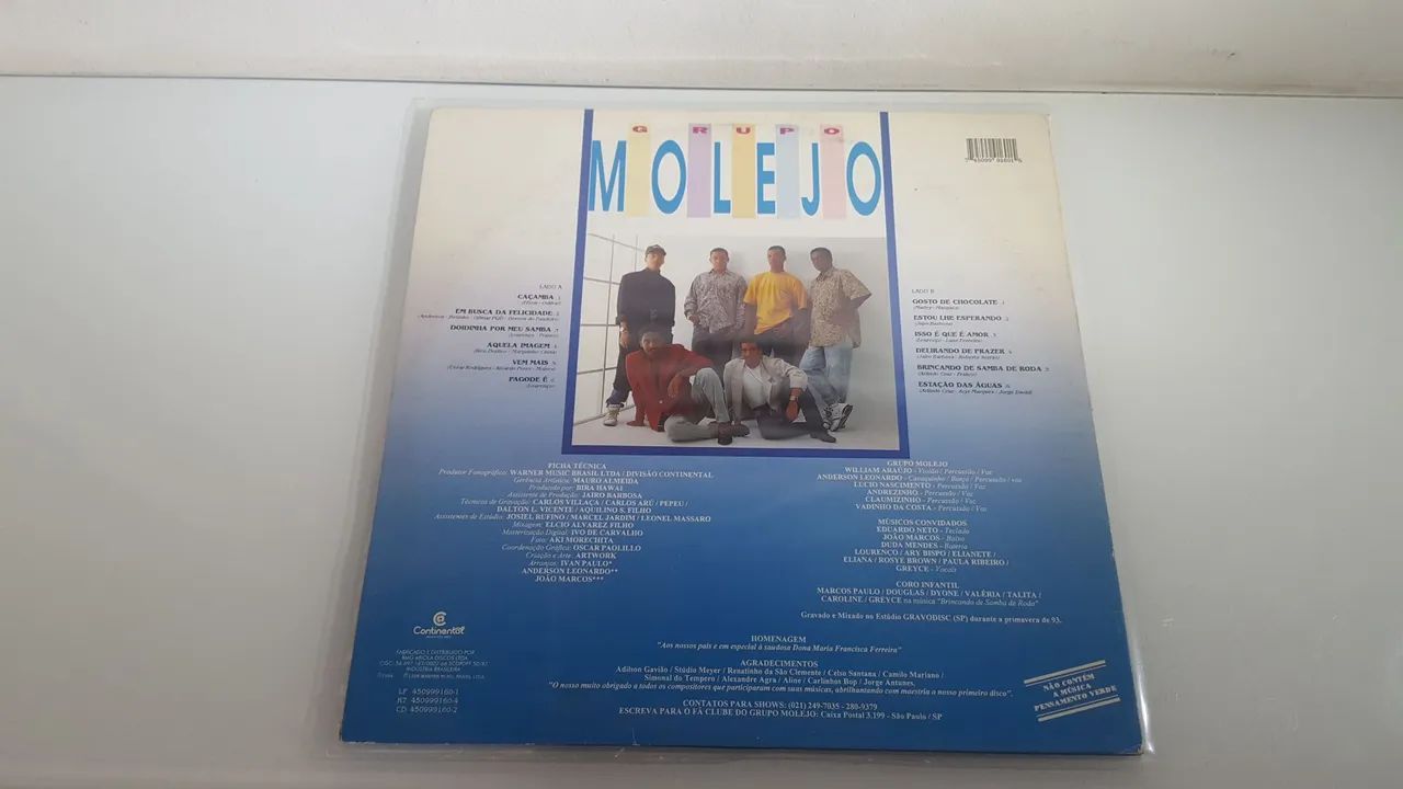 Vinil Grupo Molejo - Foto 2