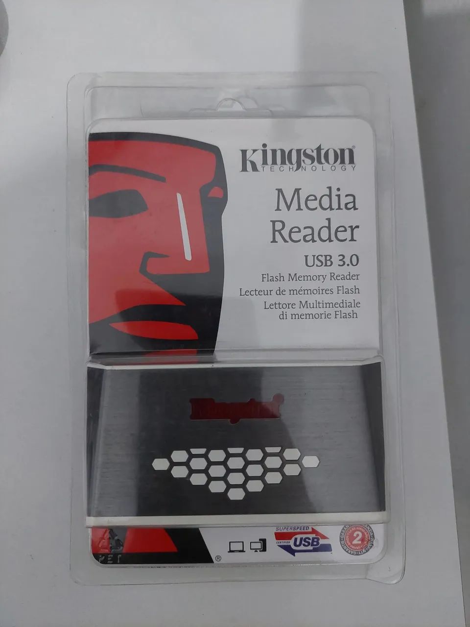 Leitor de Cartões Kingston Media Reader USB 3.0