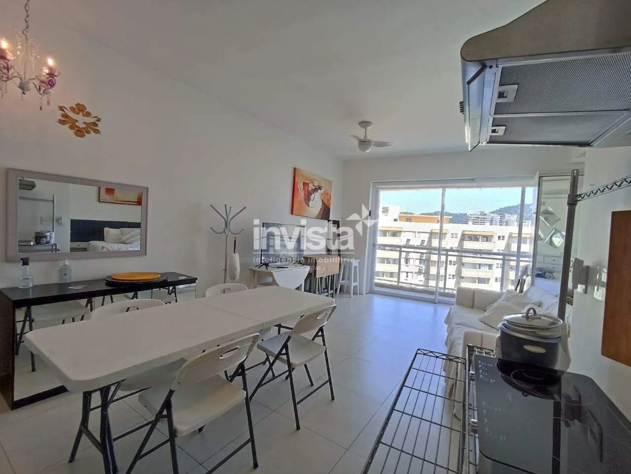 Studio MOBILIADO com LAZER para Alugar na QUADRA DA PRAIA na Pompéia em Santos - Foto 4