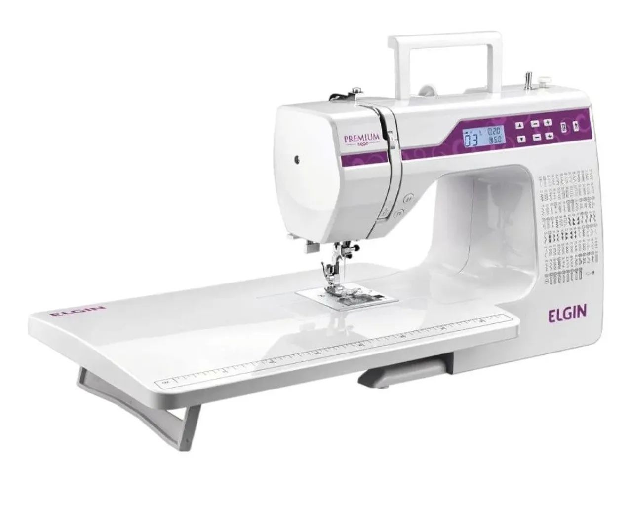 Máquina de Costura Elgin Premium 100 Pontos Eletrônica JX10000 Bivolt - Foto 3