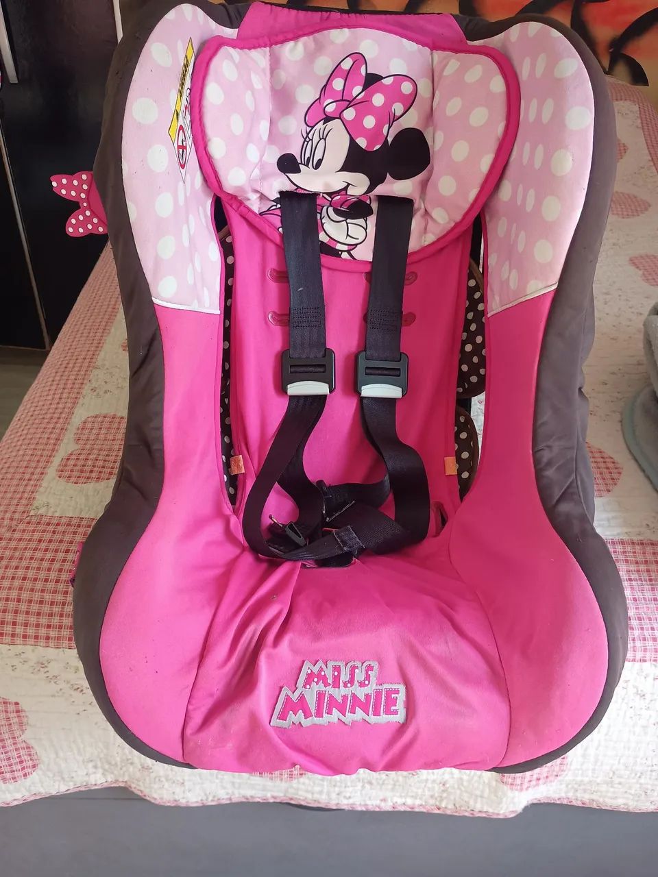 Cadeirinha de carro Miss Minnie