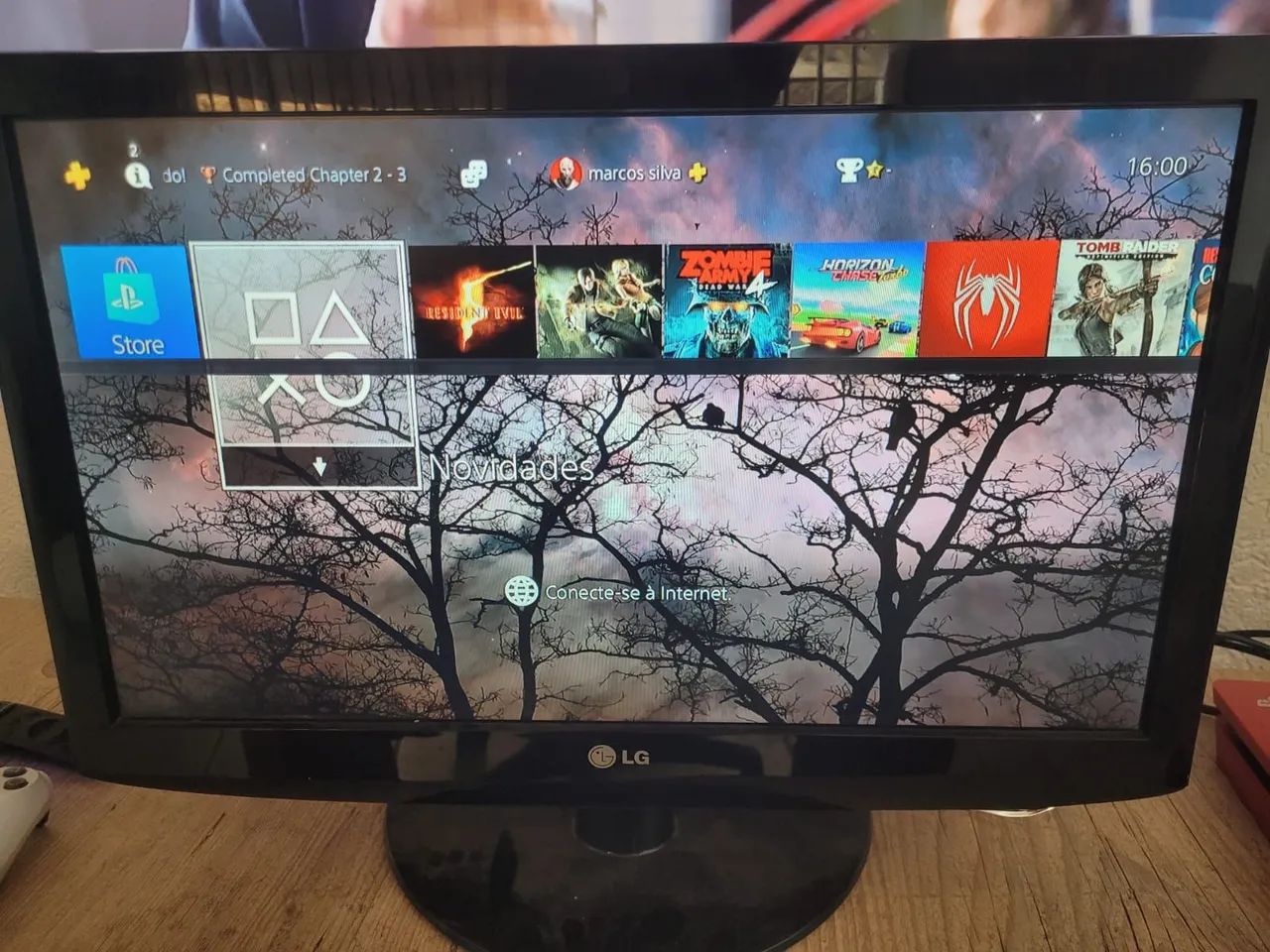 Defective TV monitor.64573484044803120