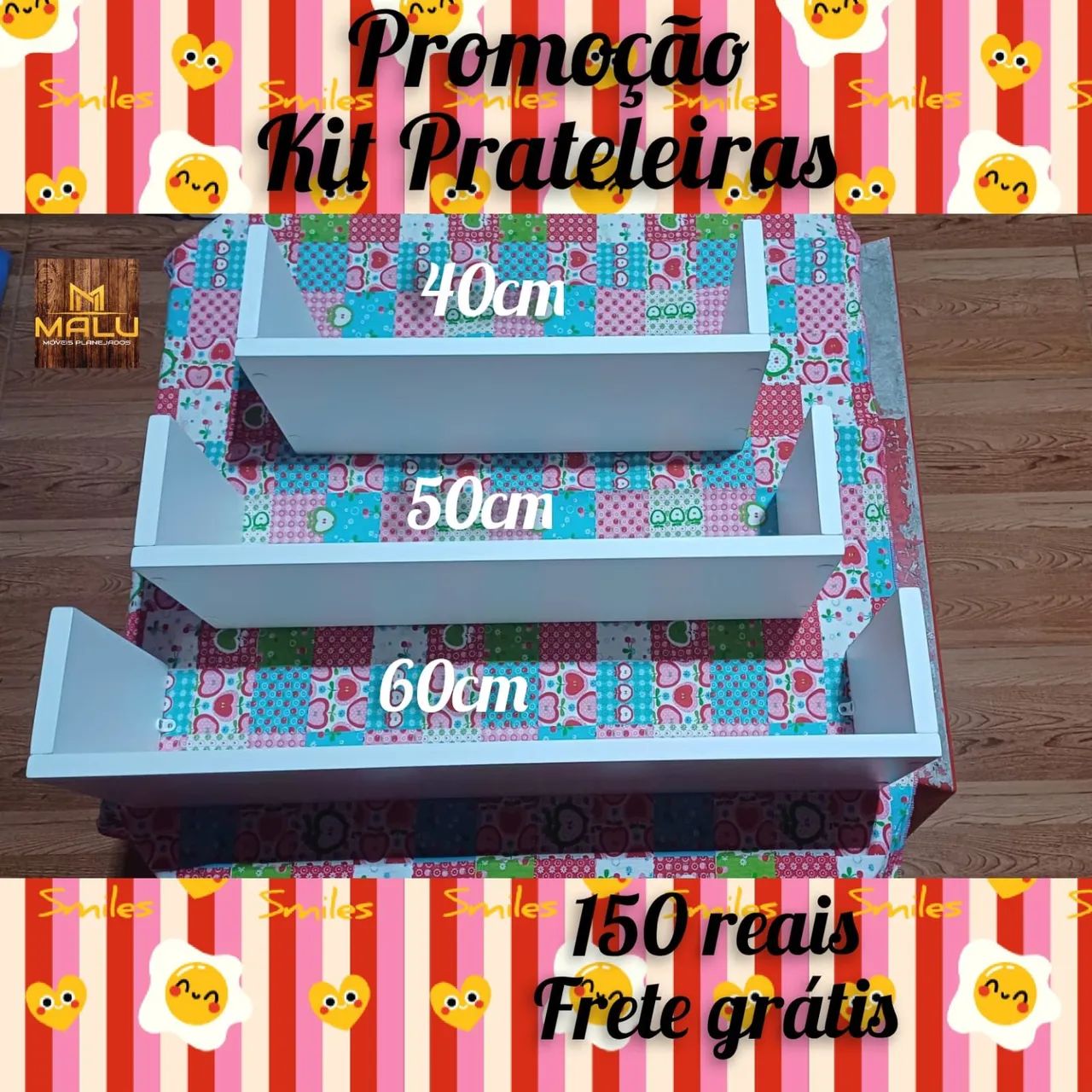 Kit de prateleiras 