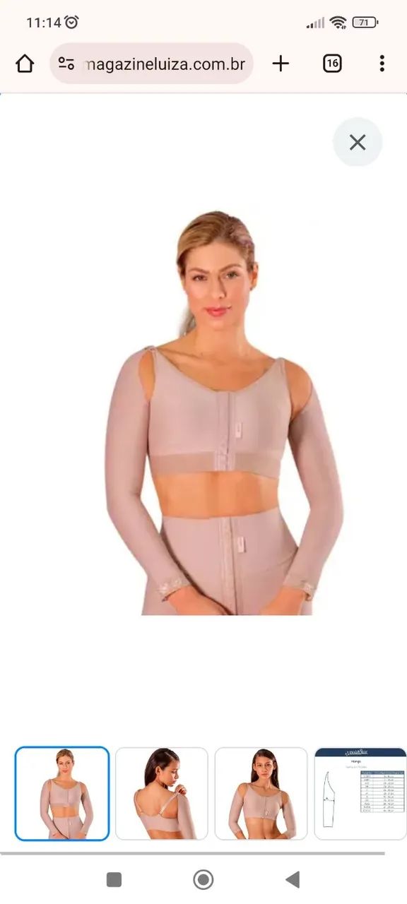 Manga Compressiva Pós Cirurgia