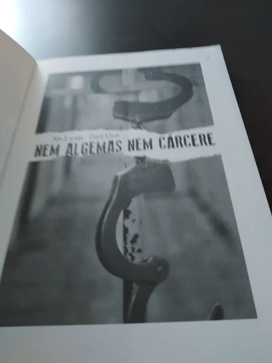 Nem Algemas Nem Cárcere - Nelson Coelho - Livro - Foto 3