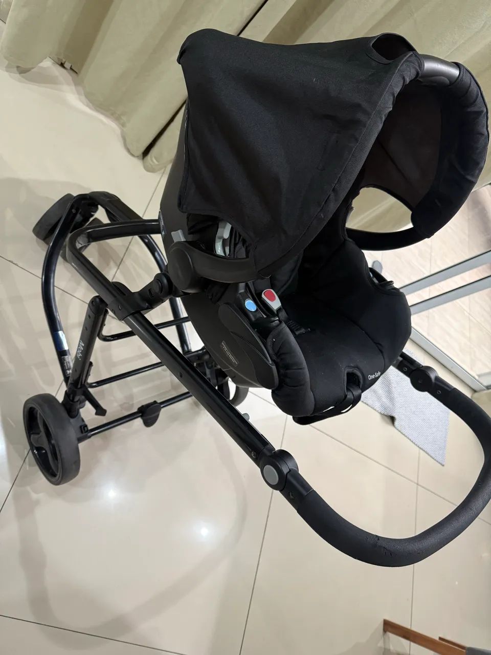 Carrinho de bebe e bebê conforto  - Foto 5