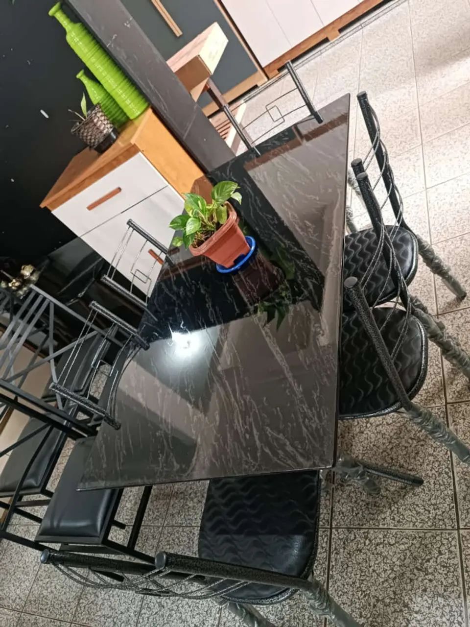 Mesa de Cozinha com 6 Cadeiras Paraty, Nova, Entrego  - Foto 4