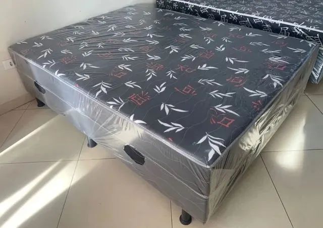 Cama Box Casal com colchão, frete grátis! - Foto 2