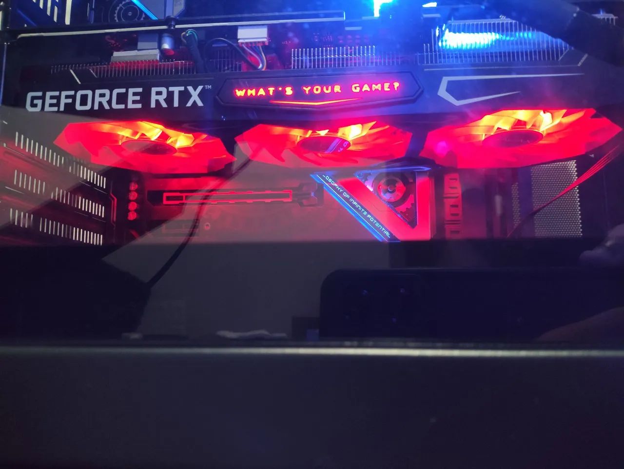 Placa de Vídeo Galax GeForce RTX 3060 Ti SG Plus 8GB GDDR6X - Foto 3