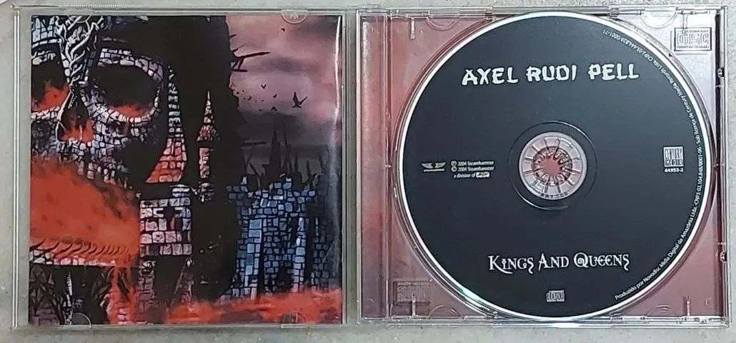 Cd Axel Rudi Pell - Kings And Queens em excelente estado de conservação - Foto 2