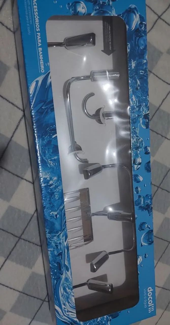Kit Decol de acessórios para banheiro 
