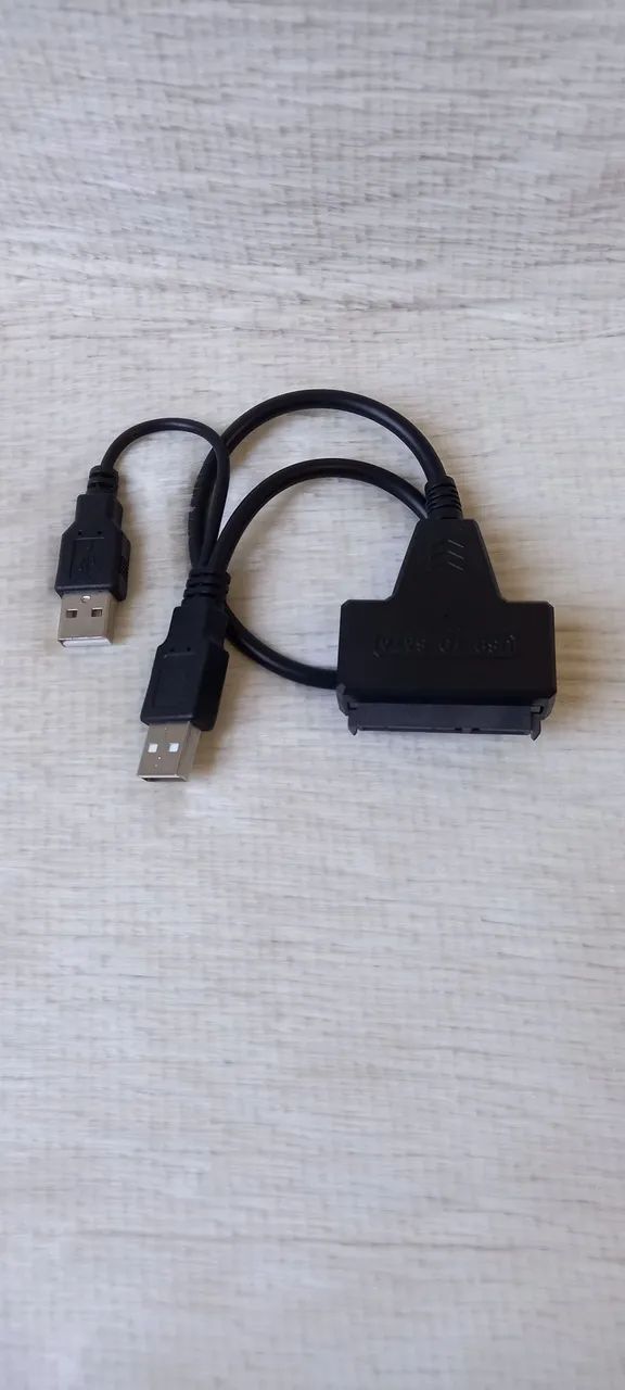 Cabo Sata para HD externo e SSD / OFERTA IMPERDÍVEL 