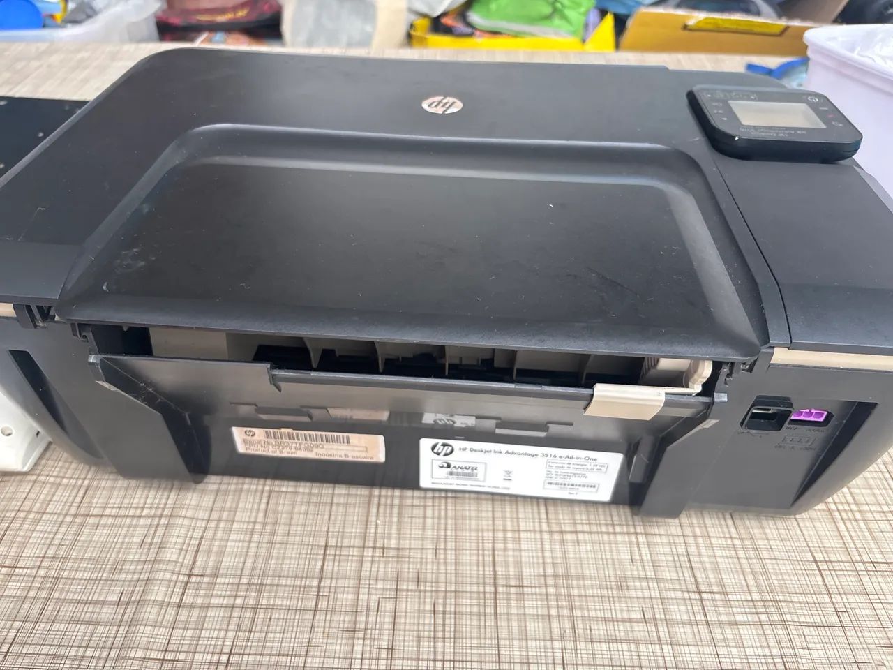 Impressora HO + 3 notebooks + 3 teclados  + caixinha de som - Foto 6