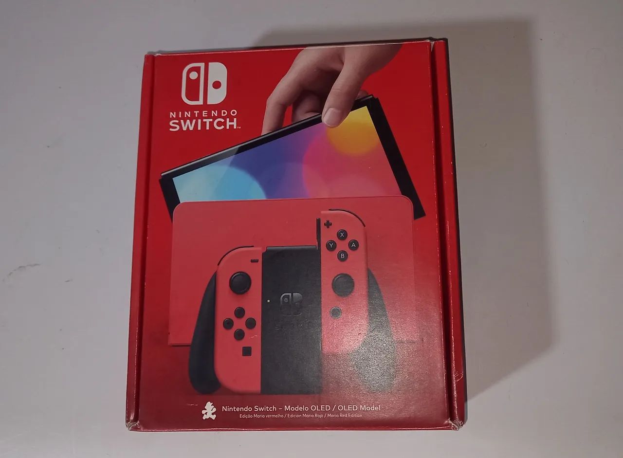 Nintendo switch OLED edição Mario com defeitor  - Foto 4