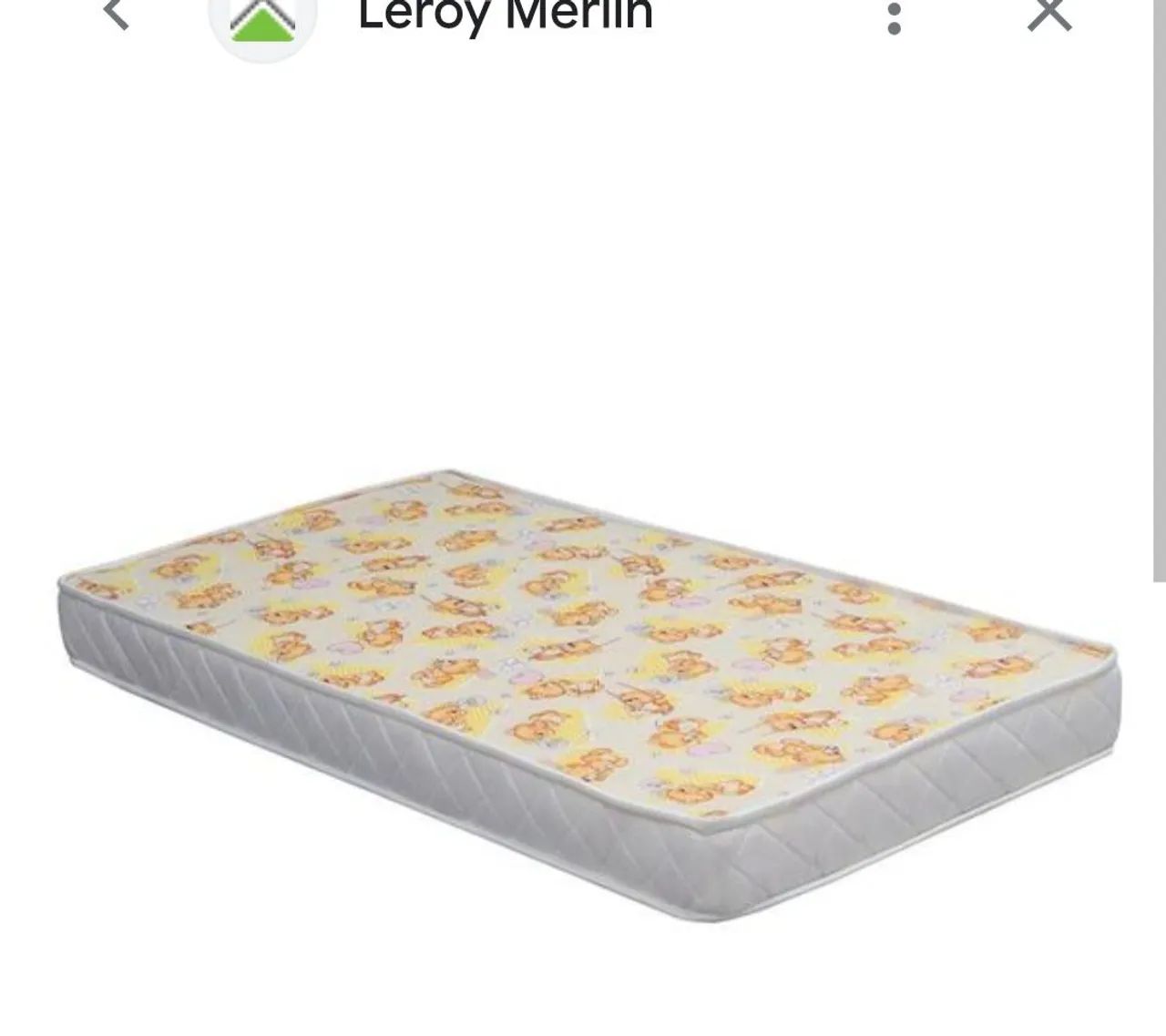 Colchão berço 