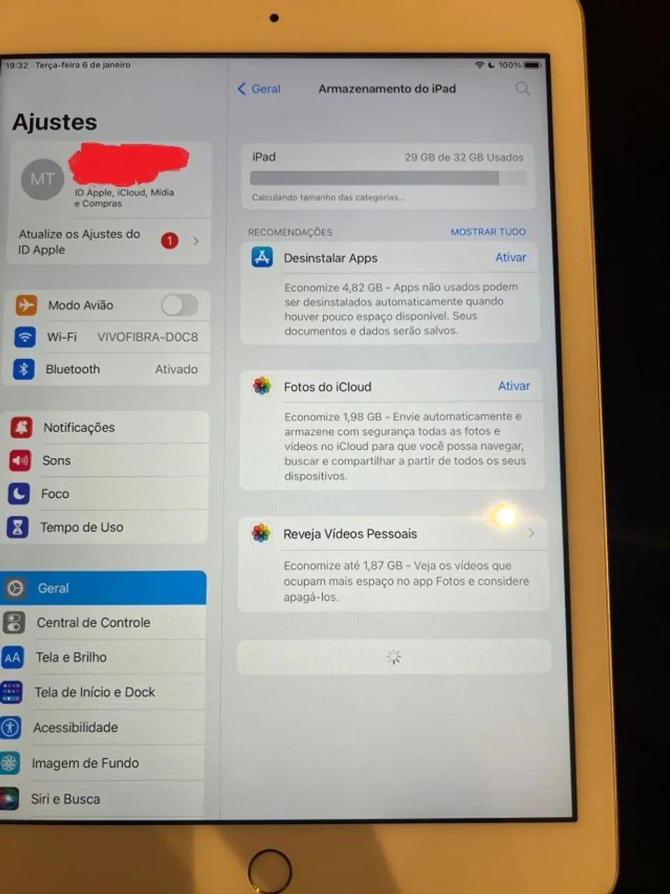 Ipad - 5 Geracao 32GB - Foto 5