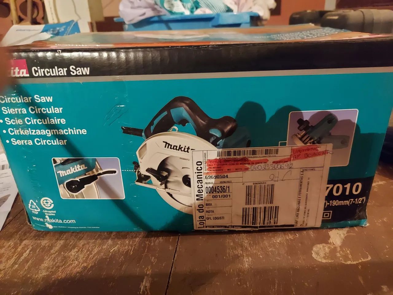 Serra Circular HS 7010, 127 V.