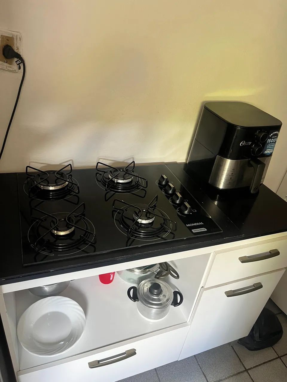 vendo coktop / suporte 
