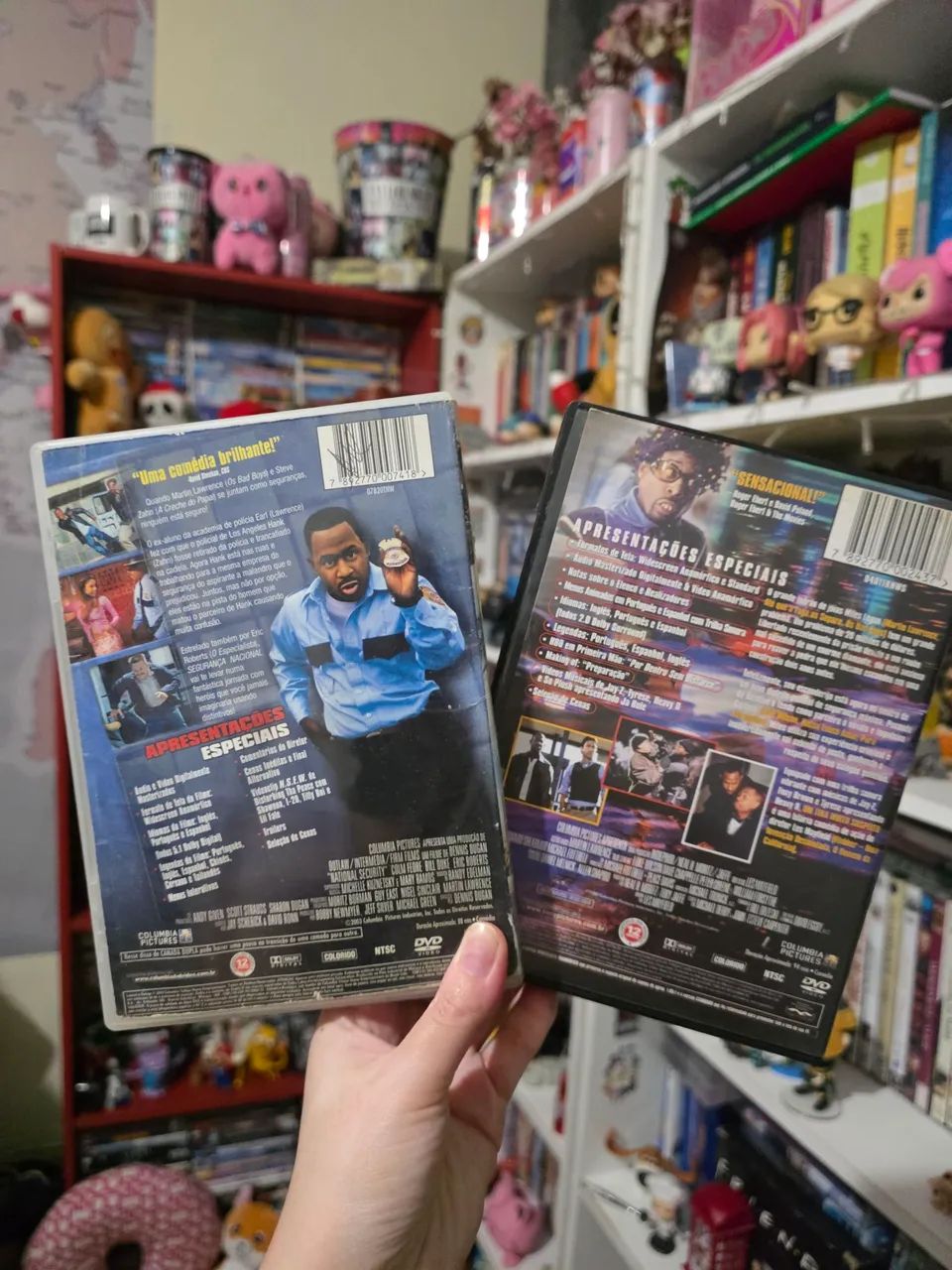 DVD Um Tira Muito Suspeito e Segurança Nacional - Martin Lawrence
