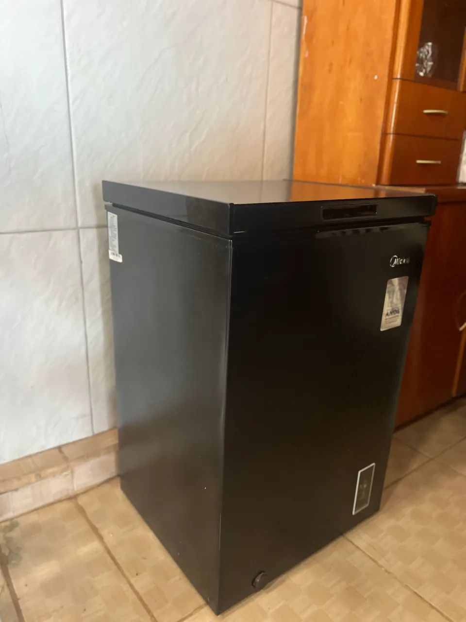 Freezer midea 100 litros com defeito - Foto 3