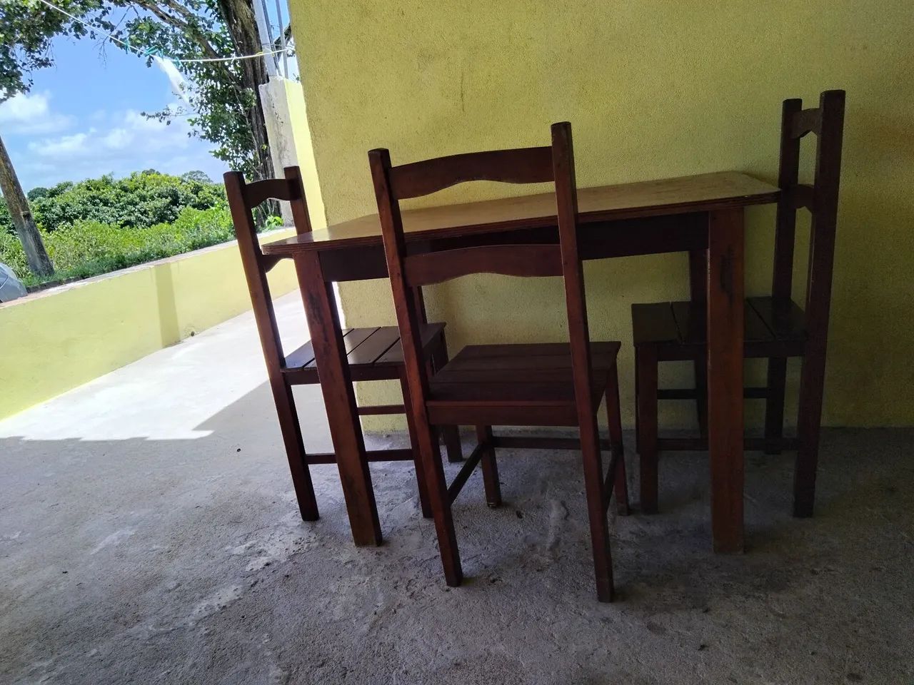 Mesa de madeira 