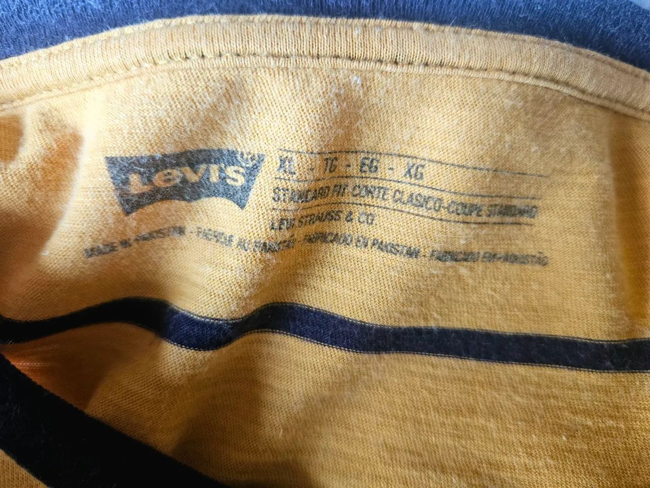 Camiseta Levis listrada - Foto 3