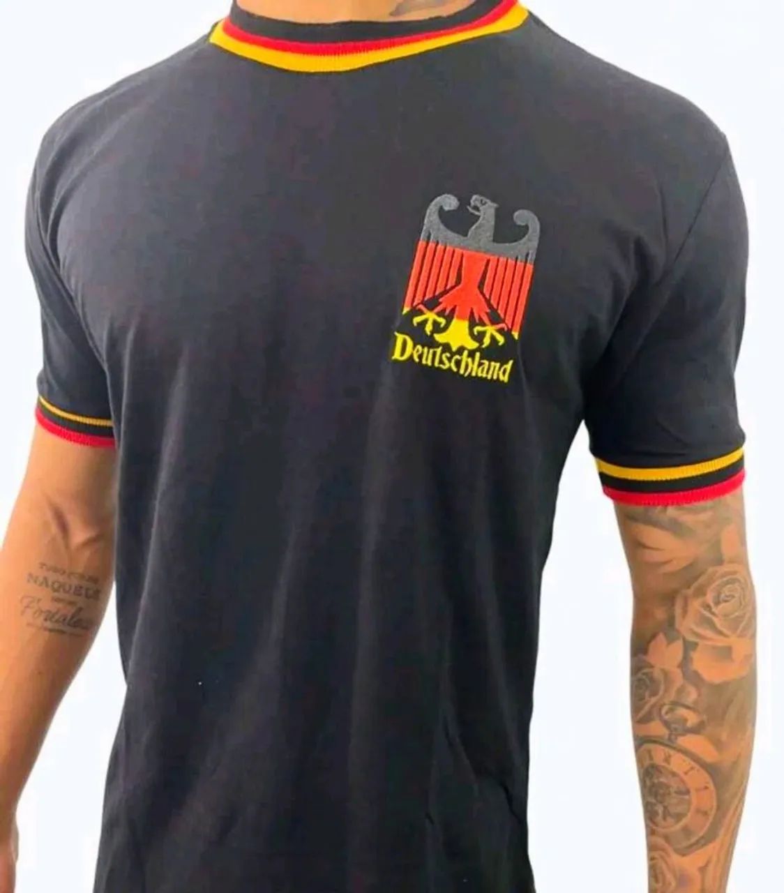 Camisa Alemanha bordada