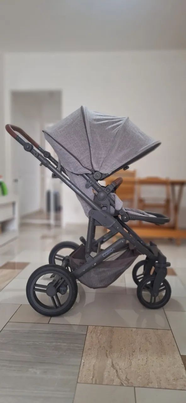 Kit ABC Design Como 4: carrinho, moisés e bebê conforto - Foto 2