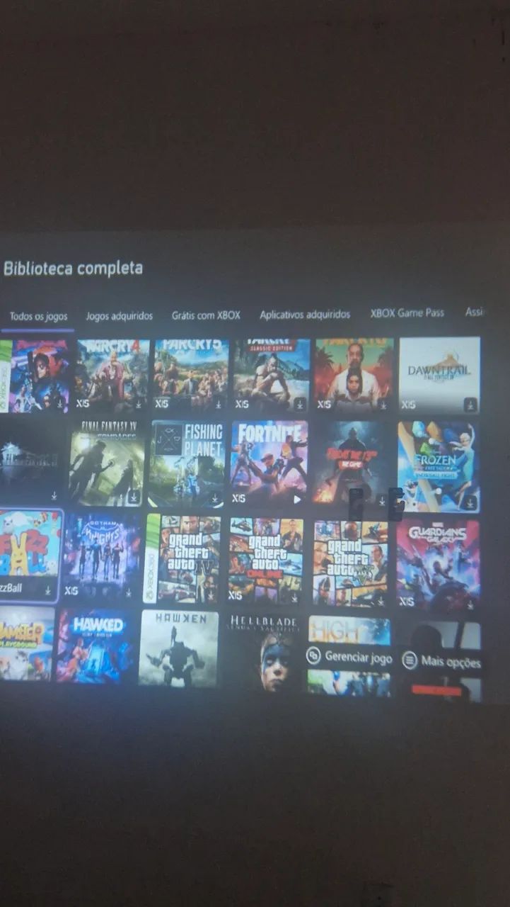 XBOX Séries S + Datashow + Jogos - Foto 5
