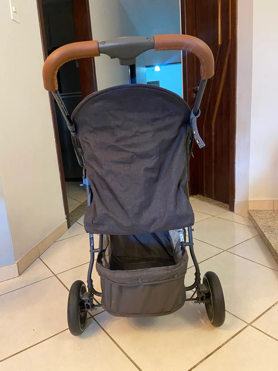 Carrinho de Bebê ABC Design Treviso 3 - Woven Black (Excelente Estado) - Foto 4