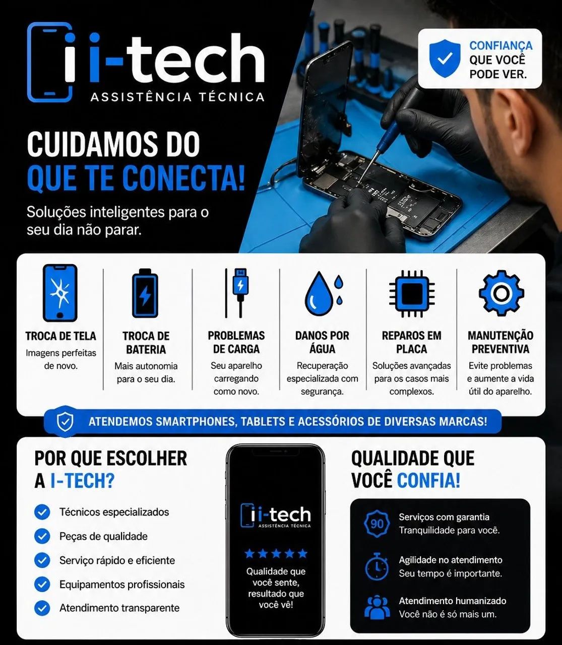iTech Acessórios para celular e assistência técnica  - Foto 2