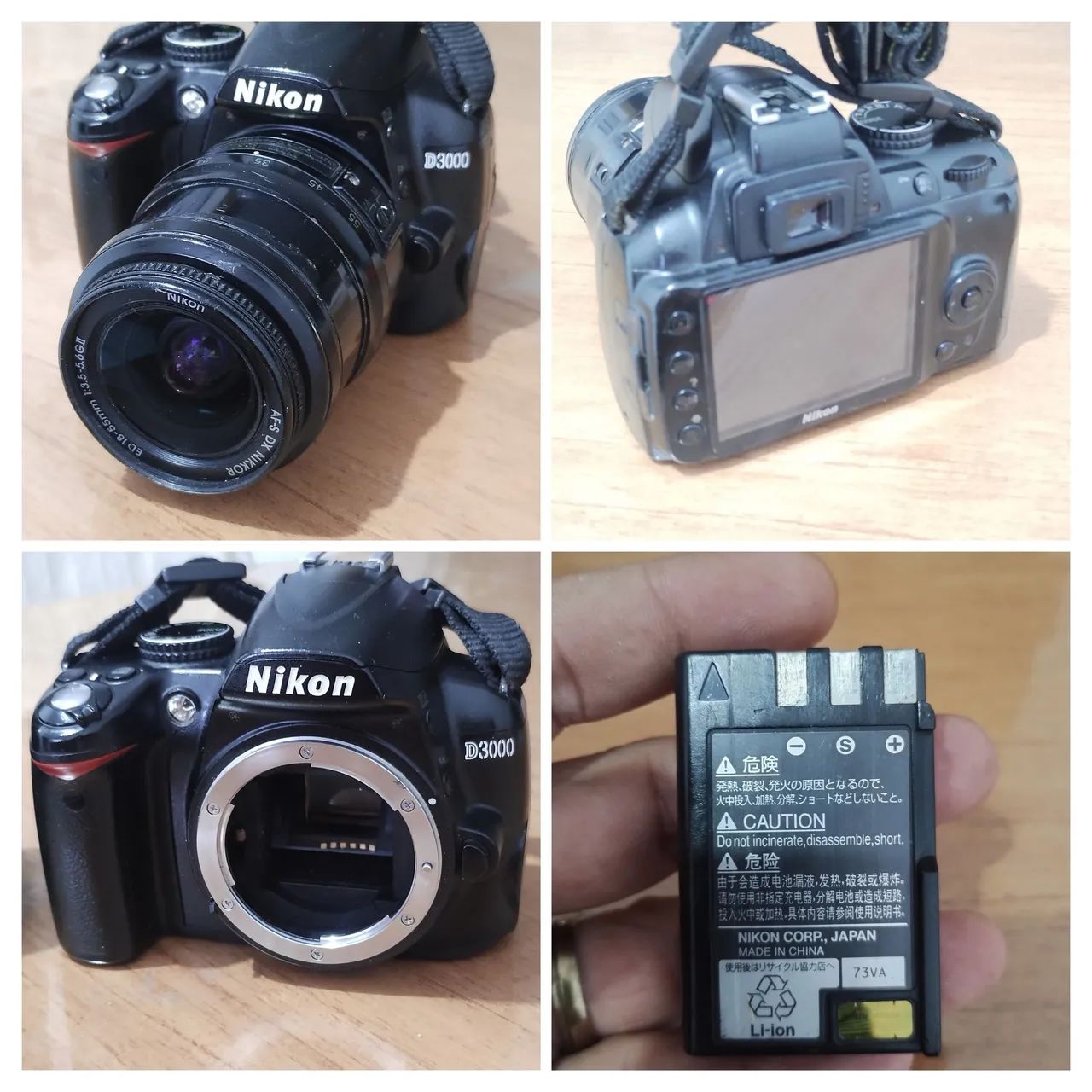 Camera Fotográfica Nikon D3000 DSLR - Foto 6