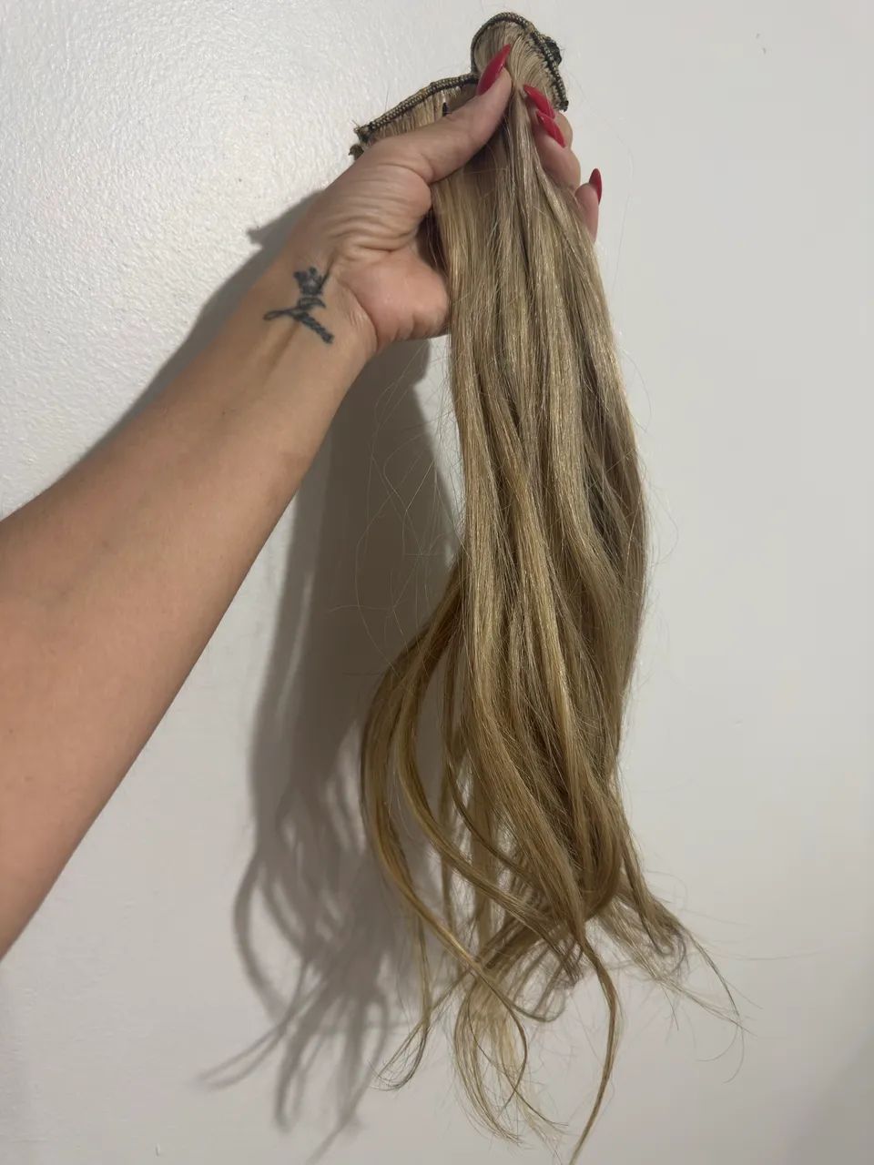 Cabelo humano loiro pérola - Foto 2
