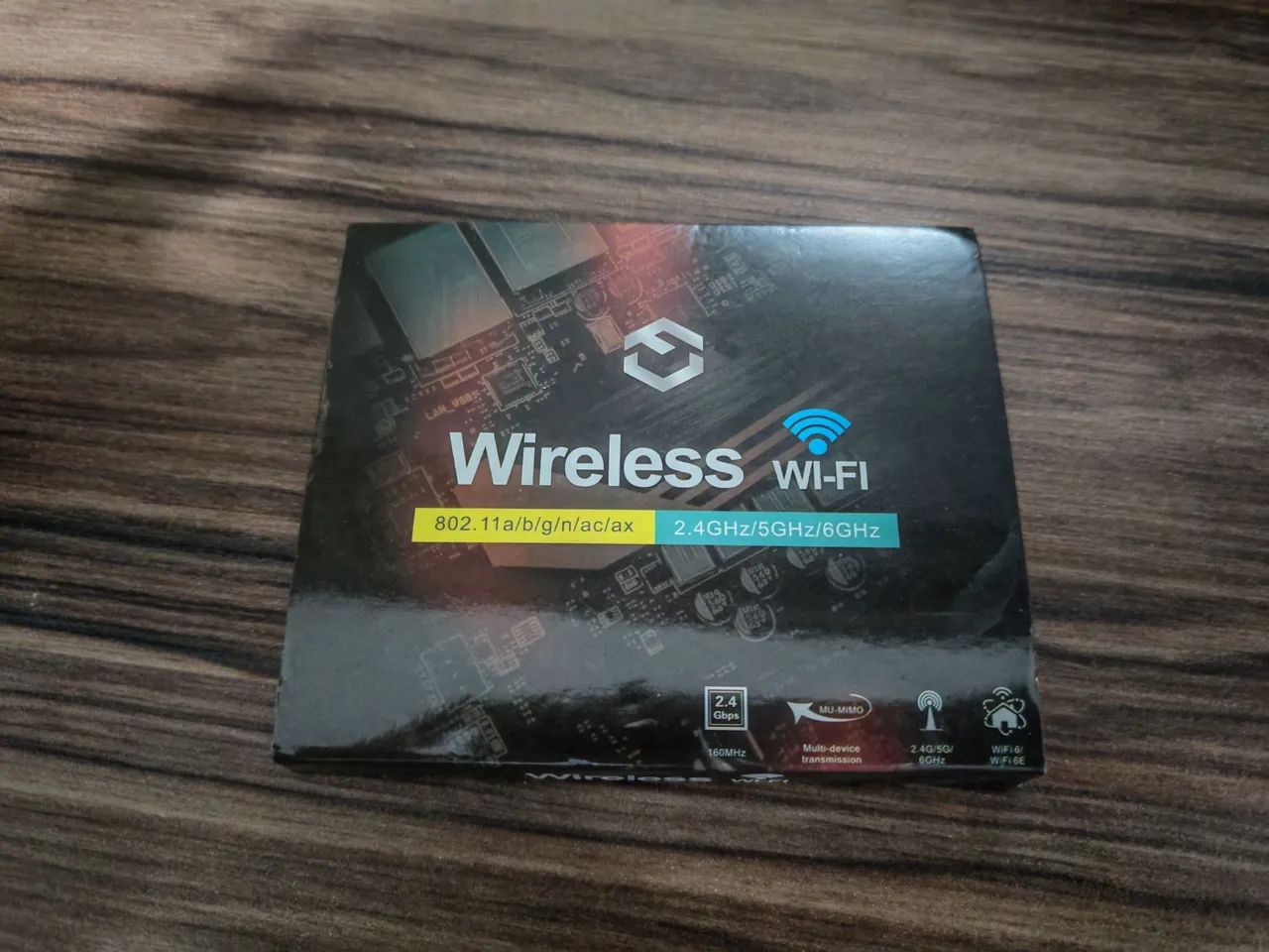 Placa de Rede Wi-Fi 6E + Bluetooth (Tri-Band) Fenvi para PC - Nova
