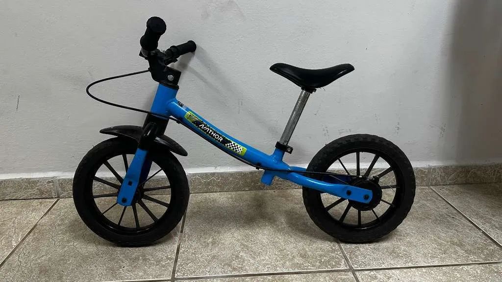 Bicicleta de Equilíbrio Nathor aro 12 azul