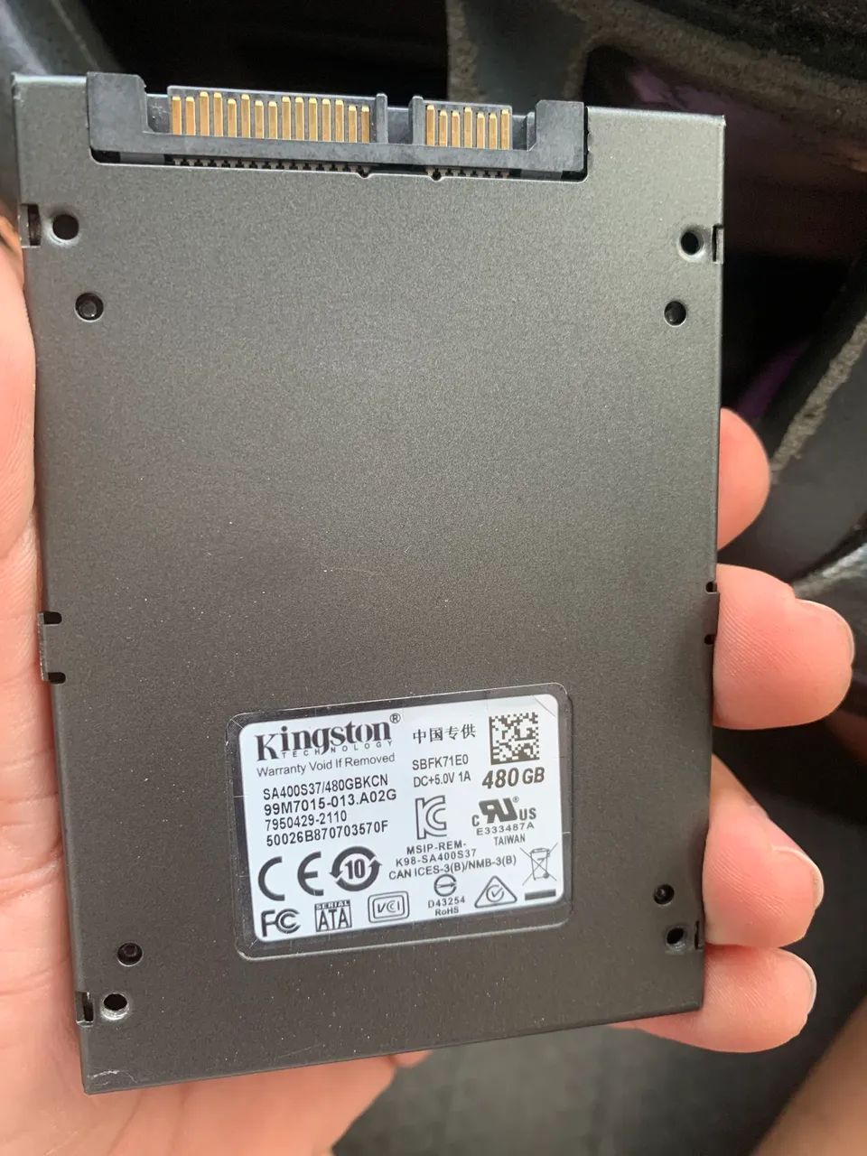 Ssd 480GB Kingston - Foto 2