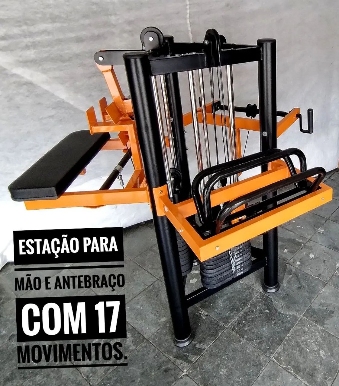 Estação antebraço com 17 exercicios  - Foto 5
