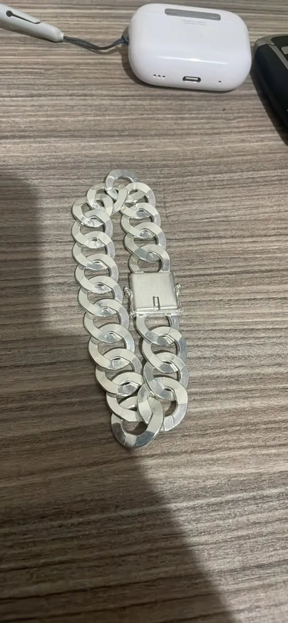 Pulseira de prata 925  - Foto 3