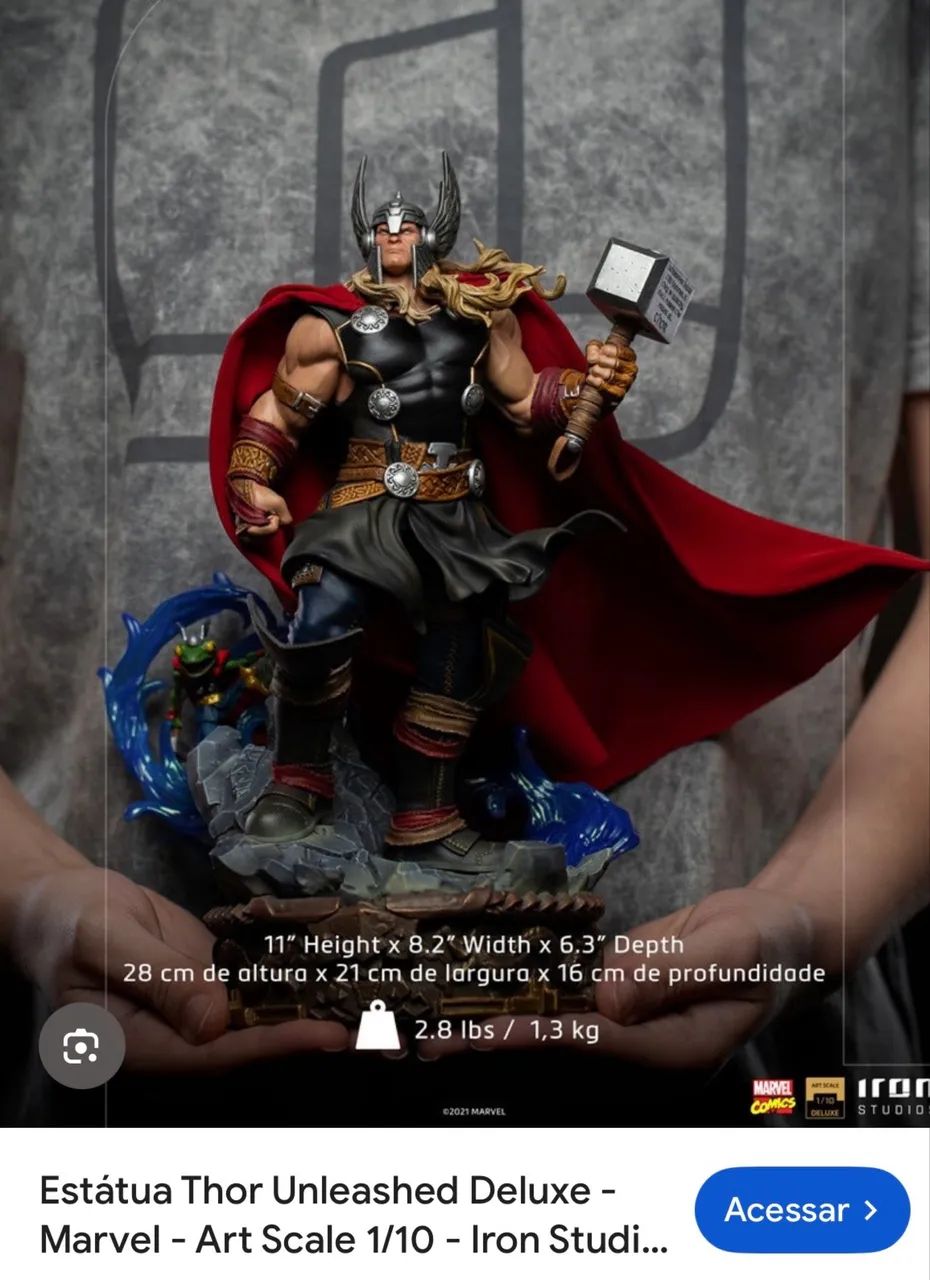 Thor Unleashed - 1/10 - Iron Studios - Foto 2