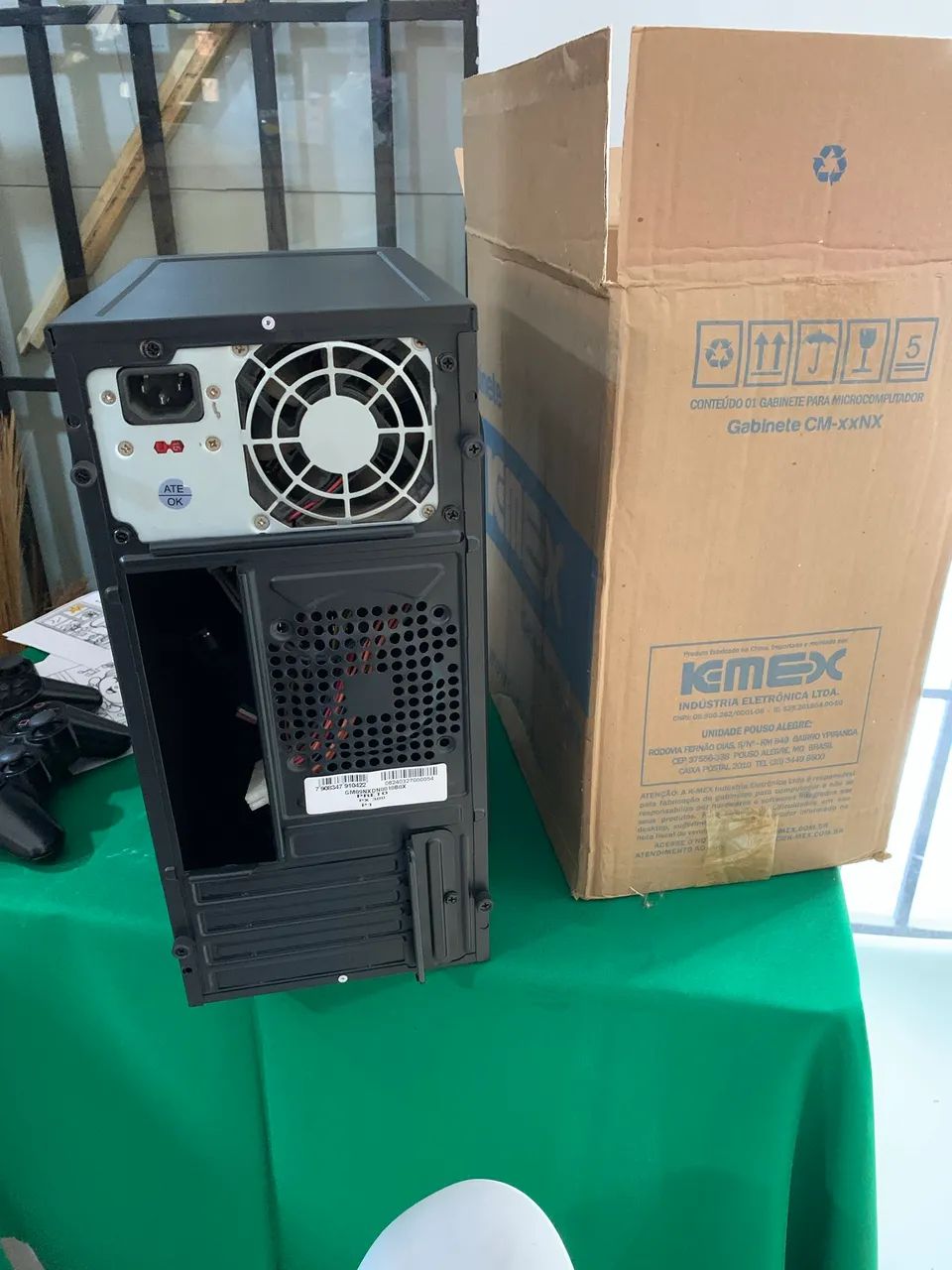 Gabinete kmex com fonte e cooler - Foto 3
