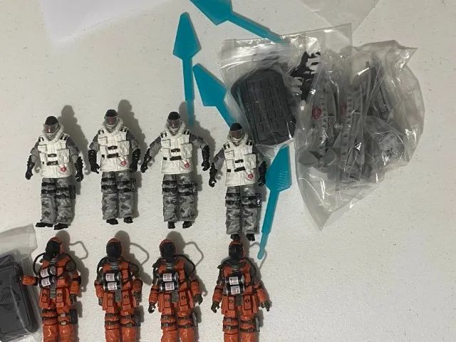 LOTE GI JOE 25TH 30TH MOVIE E NEW AGE HAZARD VIPER E ICE-VIPER  - Foto 2