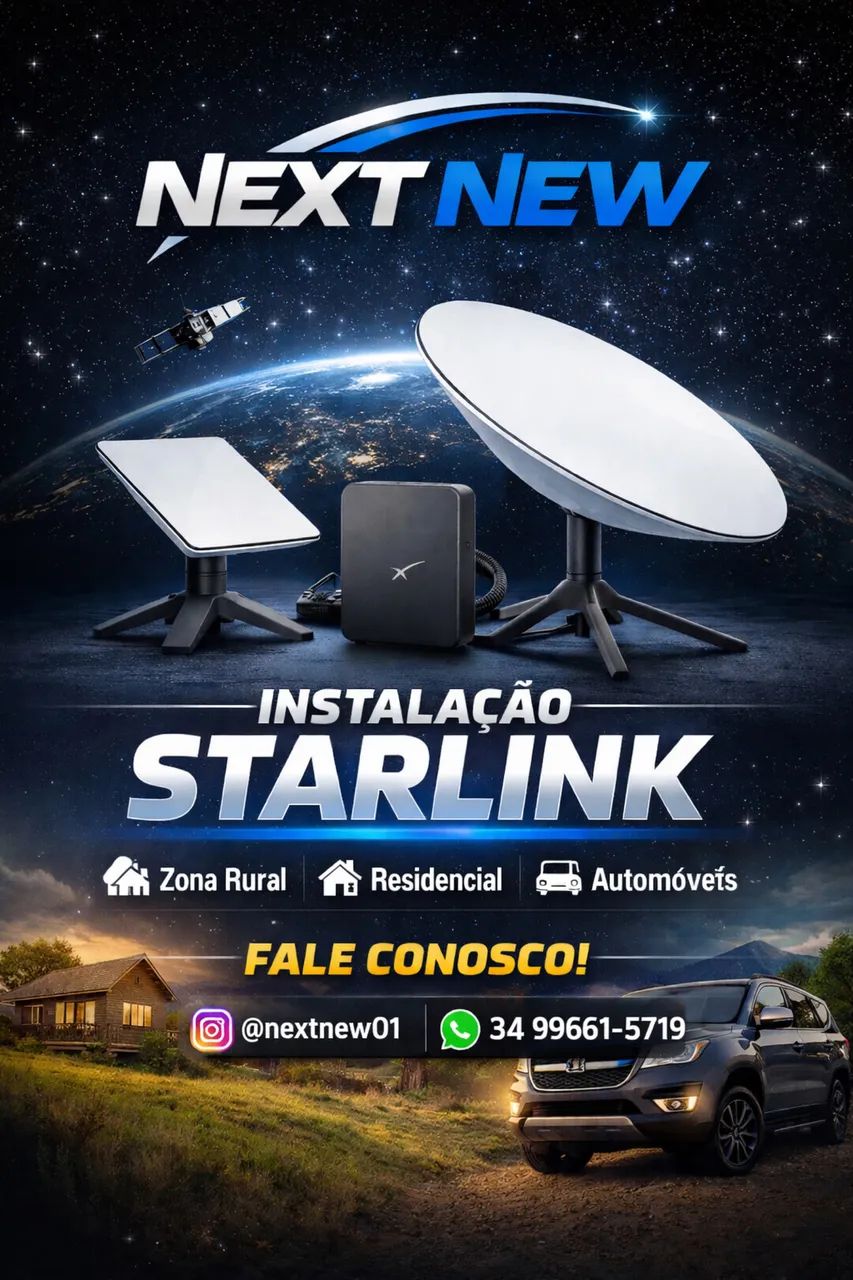 Instalação Completa de Starlink