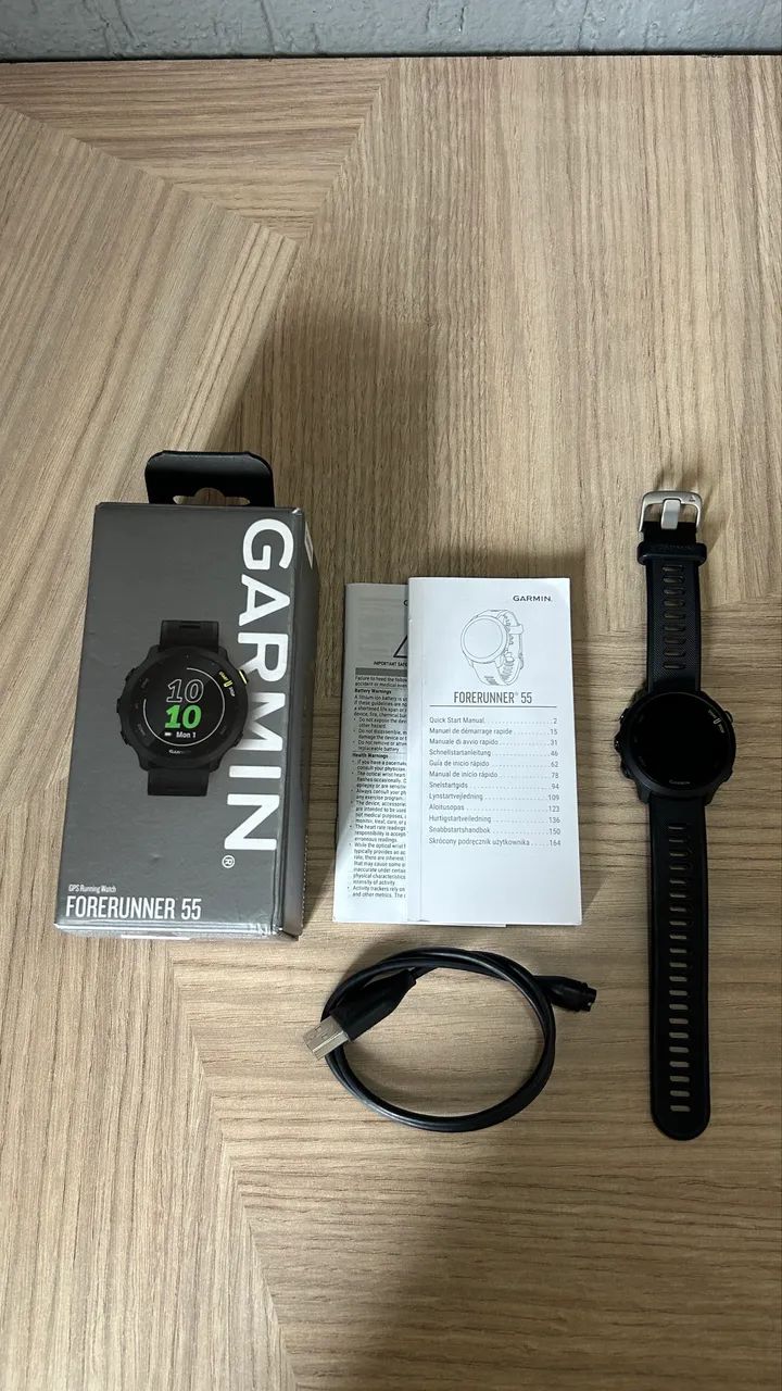 Garmin Forerunner 55 (impecável) - Foto 2