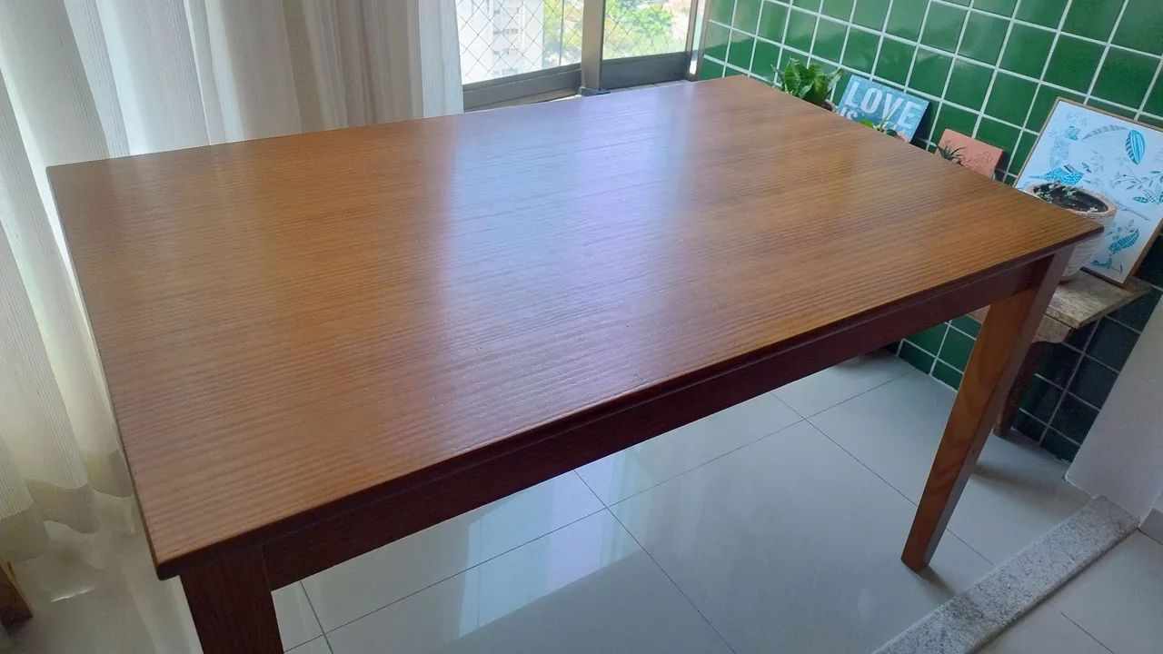 Mesa madeira Tok & Stok - Foto 3